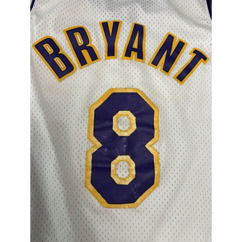 Vintage Nike Los Angeles Lakers Kobe Bryant #8 Swingman NBA Jersey Men’s Size XL